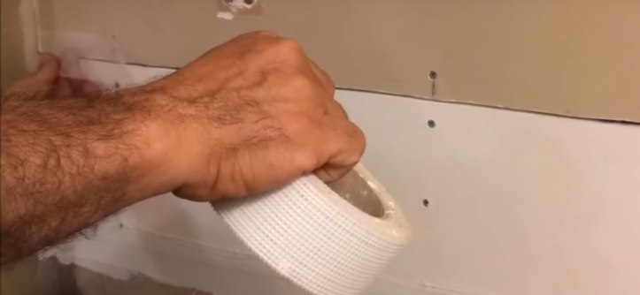 How to use Fiberglass Mesh Tap – For Drywall joints and corners – Part 1 – Install FibaTape